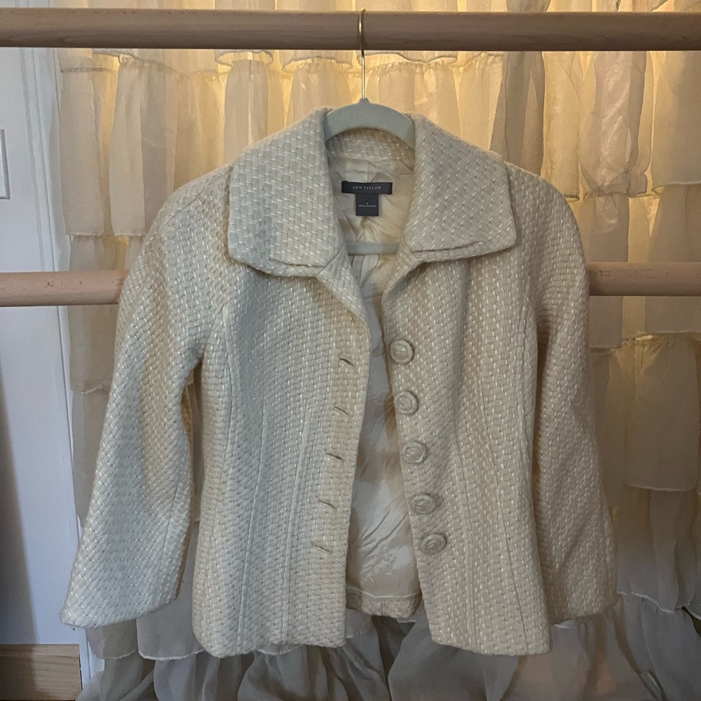 Calvin Klein Women's Cream Jacket